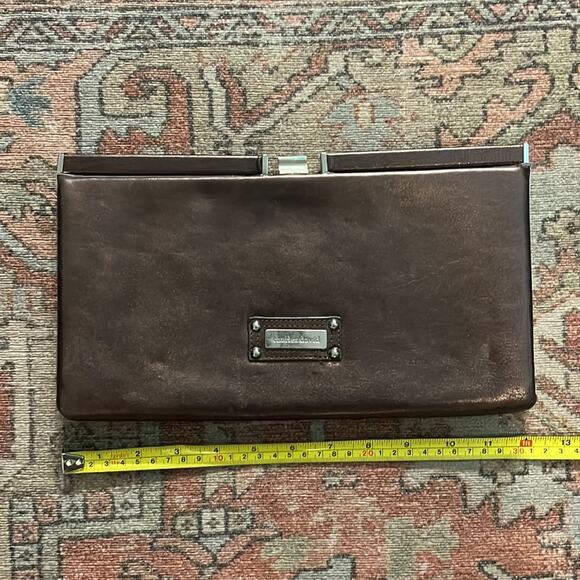 Charles David Bronze Clutch - Picture 4 of 9